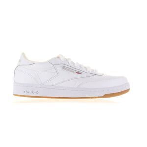 Reebok Womens Club C White Tennis Shoes Size 6 Medium (B, M)